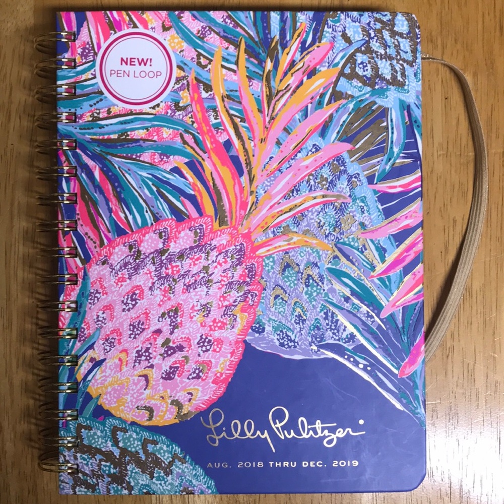 Lily Pulitzer 17 month agenda planner calendar